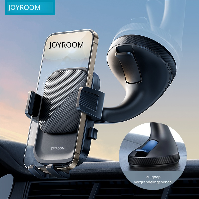 Joyroom Universele Magneet Autohouder - Vacuüm Bevestiging & 360° Draaibaar